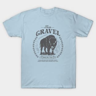 Tulsa Gravel - Gray T-Shirt